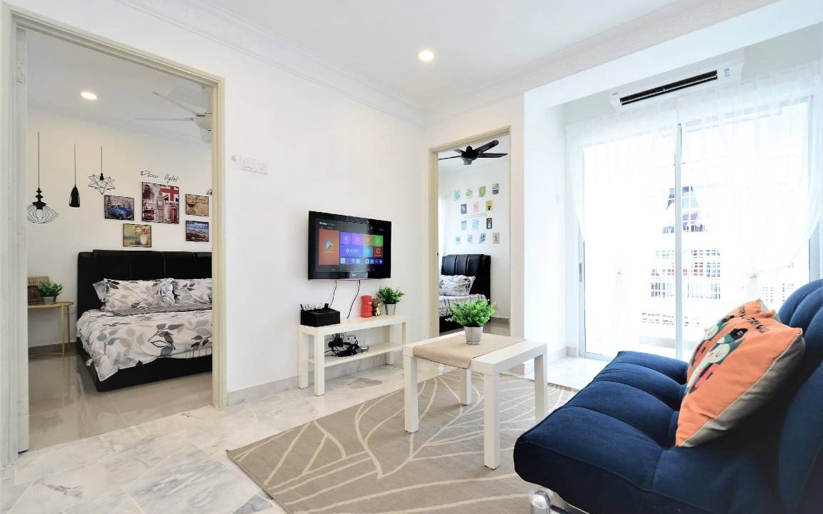Taman P Ramlee Apartment | 75 m² Apartment ∙ 3 bedrooms ∙ 10 guests