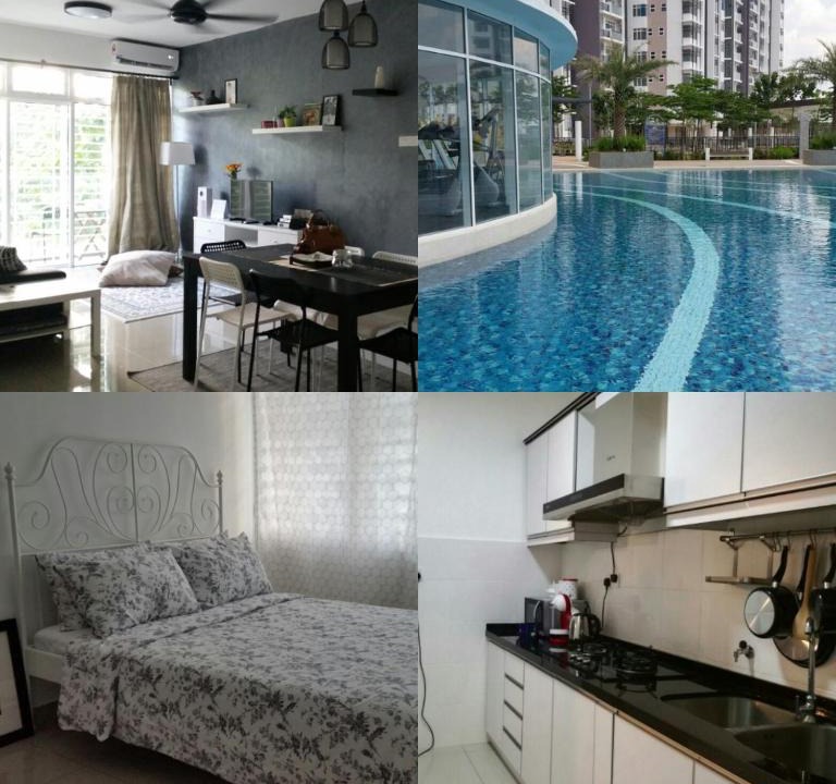 Presint 15 Apartment | Cosy 3R2B Dwiputra Presint 15