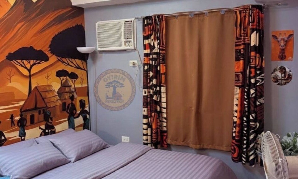 Paranaque Condo | Cozy African Theme Room in Sucat Paranaque