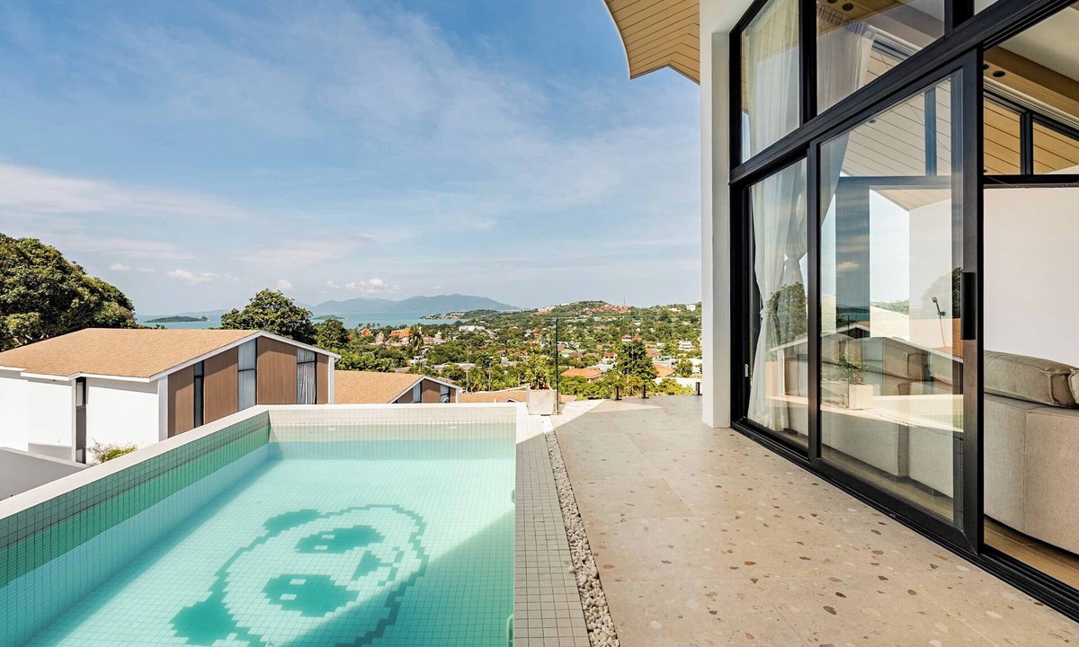 Plai Laem House | D1 Brand New Villa 3BR Best SeaView DAO-1 Panda