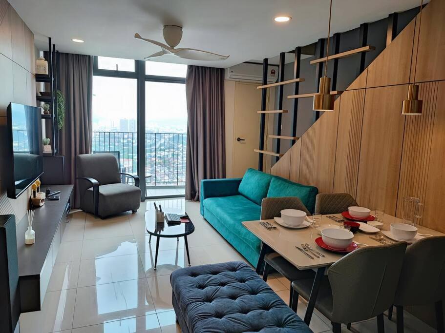 Taman Mutiara Apartment | ekocheras duplex suites balcony, drinking water, 24h check in