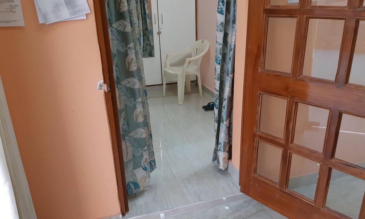Gomti Nagar Villa | Fully Furnished 1BHK, SA2 for families - room, lobby, kitchen, bathroom, terrace
