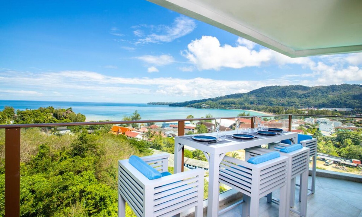 Kamala Condo | Modern apt, full sea View, 4 min walk to kamala beach, pick up Airport service