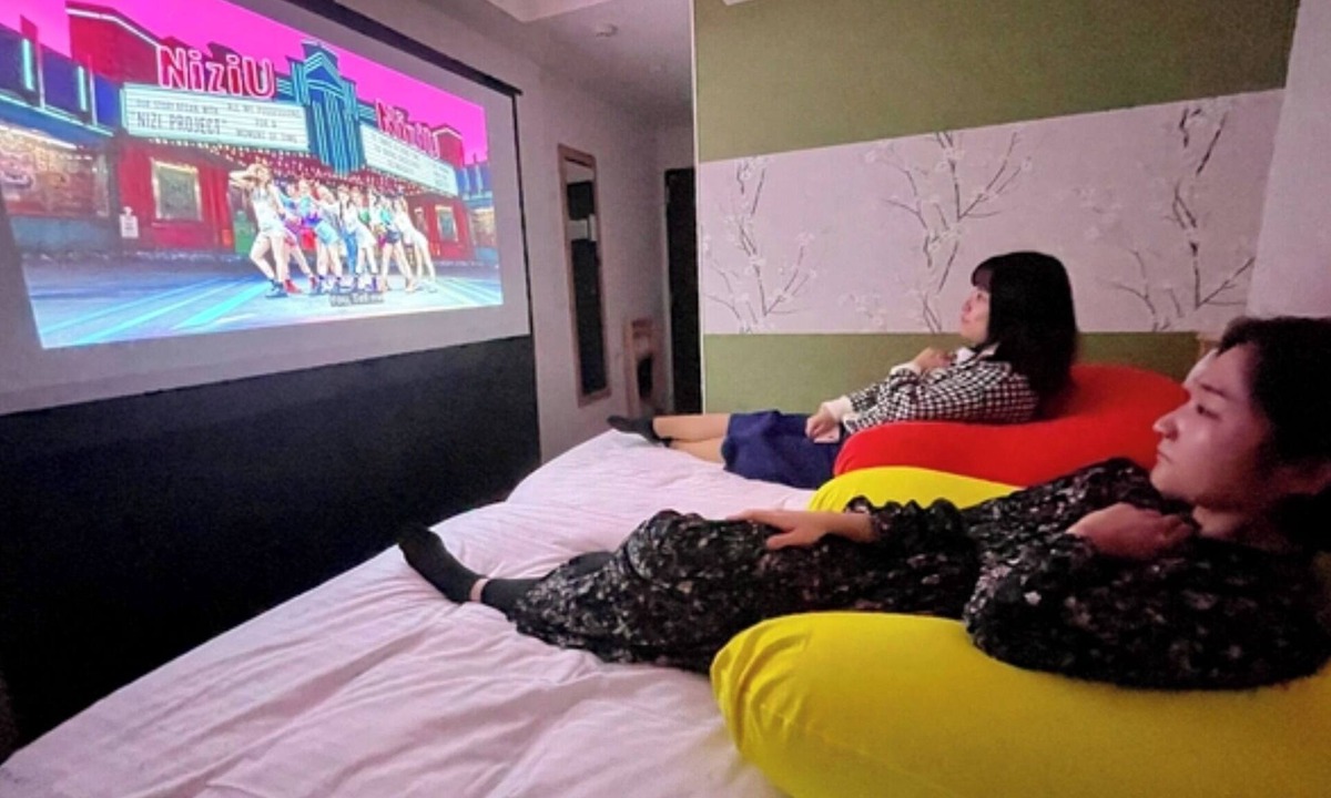 Nishitenma Hotel | NonsmokingTheater twin room Without meals 1 s/Osaka Ōsaka