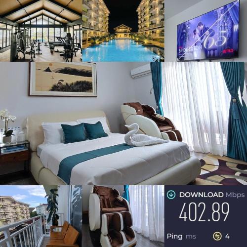 Lapu-Lapu Apartment | Pool View with Massage Chair-5 min to Cebu Airport