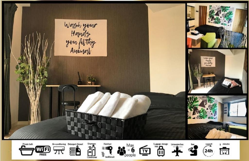 Shikitsuhigashi Apartment | Racine Namba - Vacation STAY 9669