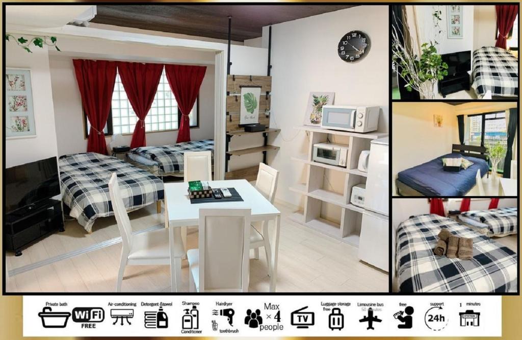 Shikitsuhigashi Apartment | Racine Namba - Vacation STAY 9684
