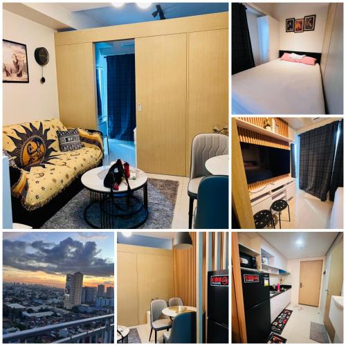 Bagong Pag-asa Apartment | The Grass Residences 1 cozy bedroom with balcony netflix and wifi