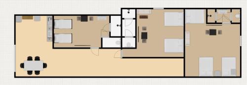 Nishinari Villa | 可容13人106平独栋别墅机场33分钟直达离難波心斎橋道顿堀做地下铁5分钟3个独立卧室都带有私人干湿分离智能马桶 淋浴房洗面台3卫3浴3洗面台