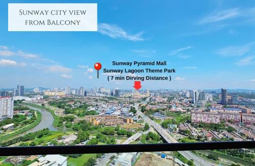 Petaling Jaya Apartment | Cozy Homestay 3BR 7min to Sunway Pyramid Mall and Lagoon by Cloud Host