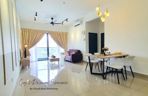Petaling Jaya Apartment | Cozy Homestay 3BR 7min to Sunway Pyramid Mall and Lagoon by Cloud Host