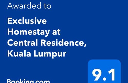 Bandar Tun Razak Apartment | Exclusive Homestay at Central Residence, Kuala Lumpur