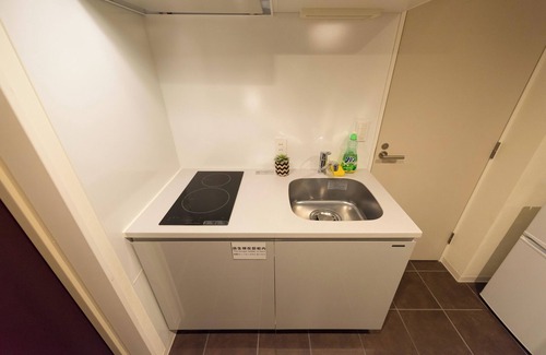 Nakano Apartment | Fare Metallo Hotel Tatami room 401- with AC, WiFi,bath in Nakano, Near Shinjyuku