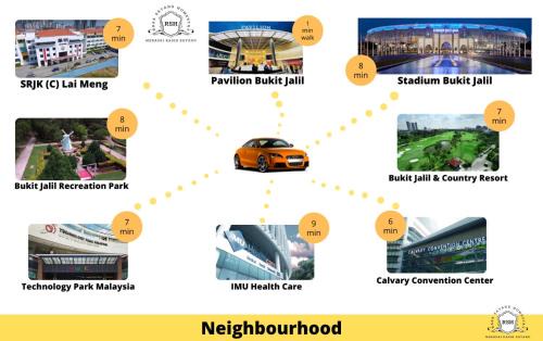 Bandar Tun Razak Apartment | Rasa Sayang Homestay at Bukit Jalil Pavilion