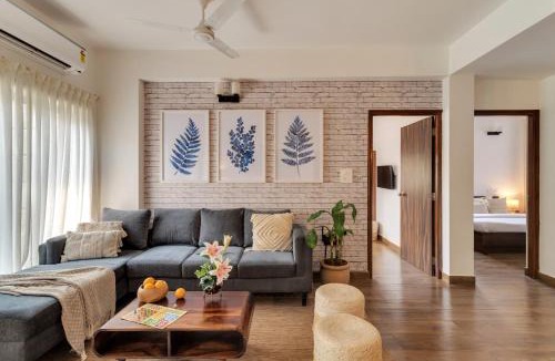 Marra Apartment | 2bhk Bruno Nera Candolim 10 mins to beach