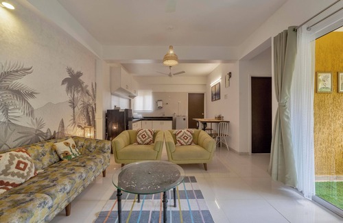 Anjuna Apartment | 2bhk Luxurious flat Leo near Beach @Anjuna Vagatorn