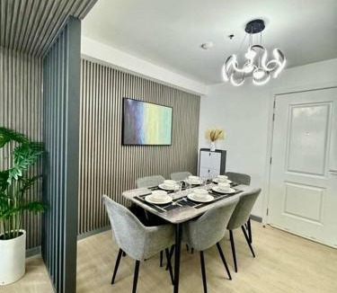 San Fernando Apartment | 2BR Mountain View Cabin - The Bali Corner at Azure North