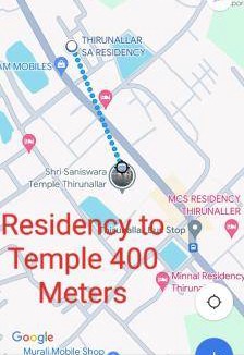 Thirunallar Hotel | 37 m² Hotel ∙ 6 guests