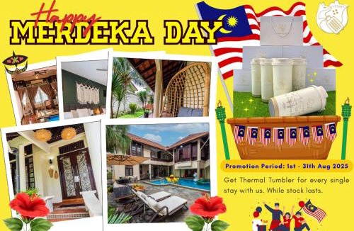 Kampung Datuk Keramat Villa | 6BR San He Yuan RIAD Private Pool Villa KLCC View by Verano