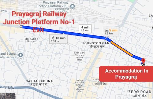 Allahabad Hostel | Accommodation In Prayagraj Near Railway Station Triveni Sangam