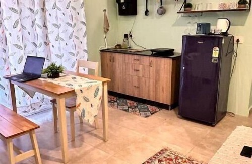 Grand Morrod Apartment | Around The World 1BHK w pool at Arpora by Slow Stays