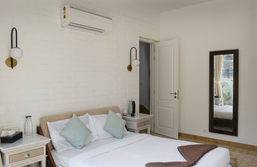 Assagao Villa | Artistic, Scandinavian designed Family-Friendly Garden Villa in rustic Assagao
