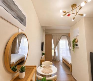 Laurel Apartment | Boho-Nordic Studio at Twin Lakes Vineyard, Tagaytay by Cozy Escape
