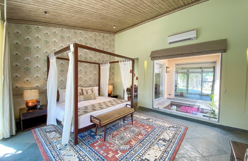 Jamwa Ramgarh Hotel | Brij Bageecha Jaipur - Private Villas with Heated Plunge Pool