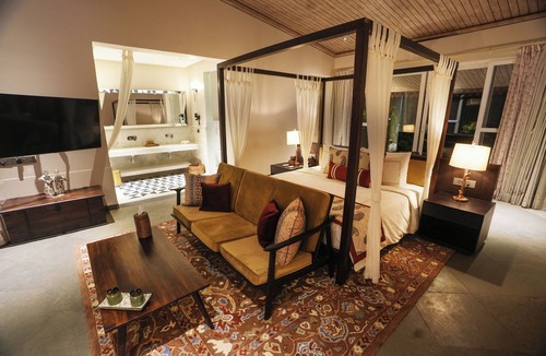Jamwa Ramgarh Hotel | Brij Bageecha Jaipur - Private Villas with Heated Plunge Pool