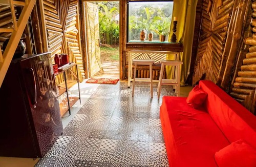 Chapora Cottage | Butterfly: Hi-Design Stylish AC Cottage in Vagatornn