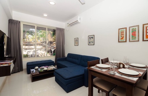 Vagator Apartment | CAASA amor Luxury 1 BHK (building Adhiraj Ocean Vista) Vagator, North Goa