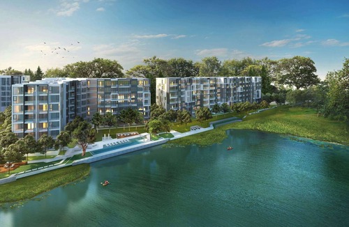 Bang Tao Condo | Cassia Residences, Two-Bedroom C Deluxe Lake