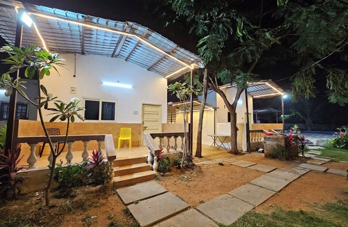Chevella Other | Charming 2-bedroom farmhouse in welcoming Moinabad with AC