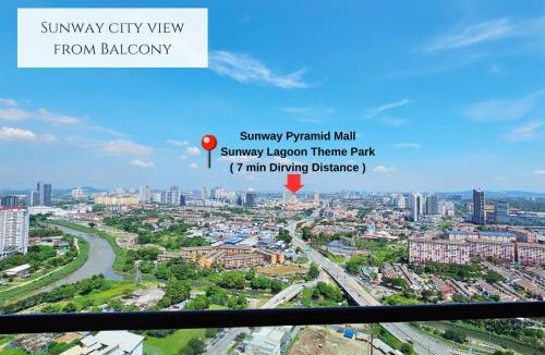Petaling Jaya Apartment | Cozy Homestay 3BR 7min to Sunway Pyramid Mall and Lagoon by Cloud Host