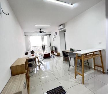 Taman P Ramlee Apartment | Cozy Kenwingston Platz KL 2-5 Pax2BR & 2BR FrePakin Netflix 3803