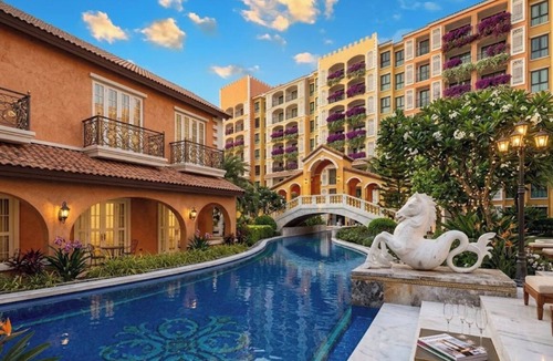 Na Chom Thian Apartment | Direct pool access Studio - Venitian resort condo Jomtien beach Pattaya