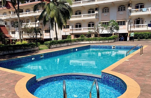 Colva Apartment | Exceptional and Guest favourite rating - 350 Mtrs from Beach with Pool & Gym