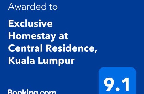Bandar Tun Razak Apartment | Exclusive Homestay at Central Residence, Kuala Lumpur