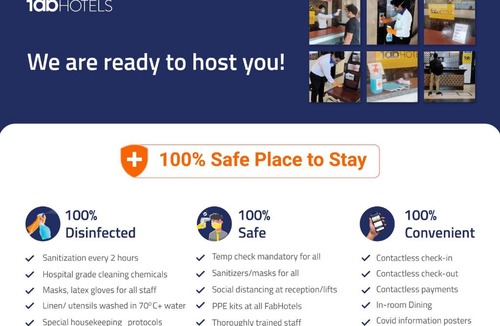 Sector 70 Hotel | FabHotel Merriment Noida
