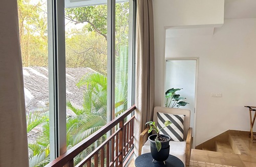 Assagao Villa | Family friendly Garden Villa with a Pool and dedicated caretaker