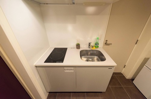 Nakano Apartment | Fare Metallo Hotel Tatami room 401- with AC, WiFi,bath in Nakano, Near Shinjyuku