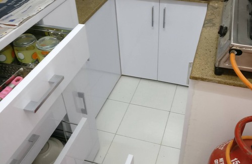 Gomti Nagar Villa | Fully Furnished 1BHK, SA2 for families - room, lobby, kitchen, bathroom, terrace