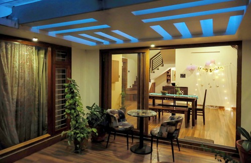 Varkala House | Glass Vila 2BR 2BA Varkala Cliff