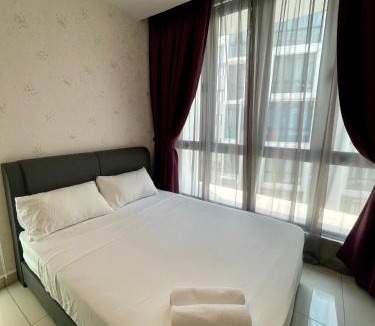 Ara Damansara Apartment | H2O Residences Ara Damansara PJ with WiFi Washing Machine and Dryer