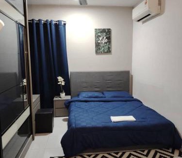 Sungai Buloh Apartment | Homestay Rifhan D Tasik Biru Kundang, Gamuda Garden