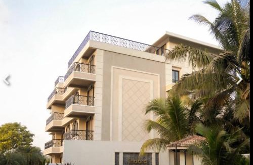 Alibaug Apartment | Inaara - Hill View & Pool view from Balcony