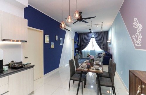 Kuala Lumpur Condo | Indoor Swing♔ModernArt♕ SunwayVelocity☆MRT✯300Mbps