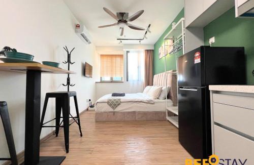 Brickfields Apartment | KL Sentral The Riv Riveria Studio Suite for 2PAX with WIFI Netflix