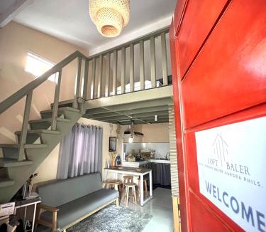 Baler Apartment | Loft Baler with Kitchen & Ideal for Work from Home Setup