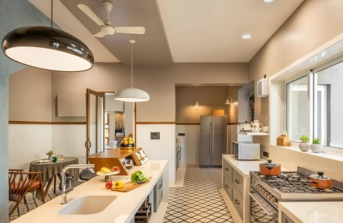 Pilerne Villa | Luxurious 4BHK Private Villa,Pool, Gym, Office, Lounge, Complimentary Breakfast